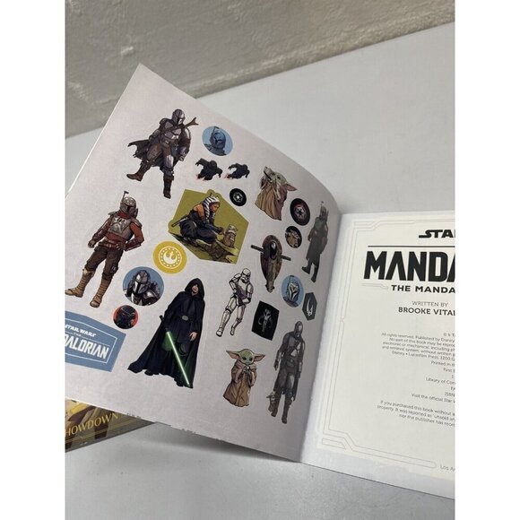 2 Disney Star Wars The Mandalorian And The High Republic Sticker Books Unused - Picture 7 of 9
